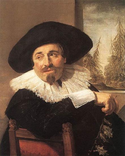 Frans Hals Portrait of Isaak Abrahamsz Massa oil painting image